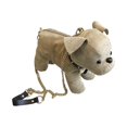 thumbnail image 2 of bolsa con forma de perro francés, creativa, divertida y encantadora para fiestas al libre y viajes. Marrón, 2 of 8