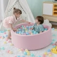 thumbnail image 2 of Tianlaimei Memory Foam Sponge Indoor Round Ball Pit (NO Balls) for Toddler Children, 2 of 7