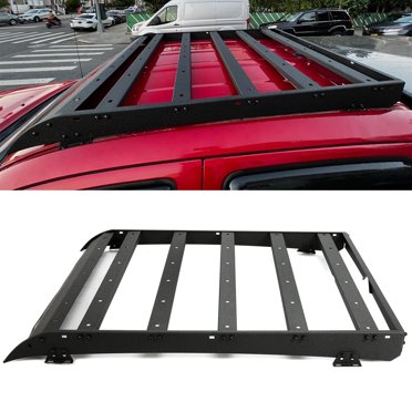 POFENZE Steel Roof Rack – For Toyota Tacoma Double Cab 2005-2023, 330lb Capacity