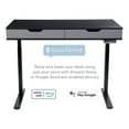 thumbnail image 2 of Realspace® Smart Electric 48"W Height-Adjustable Standing Desk, Black/Gray, 2 of 8