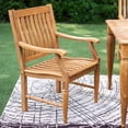 thumbnail image 3 of Cambridge Casual  Ventura 6-piece Teak Outdoor Dining Set, 3 of 5