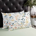 thumbnail image 4 of Colorful Botanical Spring Throw Pillow Cover 12 x 20 Inch Decorative Pillow Cover Farmhouse Summer Leaves Lumbar Pillowcase Seasonal Rectangle Cushion Case for Couch Sofa Bed Living Room, 4 of 7