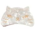 thumbnail image 2 of Pinza Para El Pelo, Horquilla De Acetato Con Forma De Gato Encantador, Pasadores Compactos Elegantes, Accesorios De Peinado, Regalo Perfecto Para Mujer Y Niña N.° 1 seitruly AP006951-01, 2 of 5
