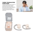 thumbnail image 4 of Monaural Binaural Translator Earbuds, 144 Languages Real Time Translation Devices, Bluetooth5.3 Music Earbuds Online Translator for Music Call for IOS for  Smartphones, 4 of 8