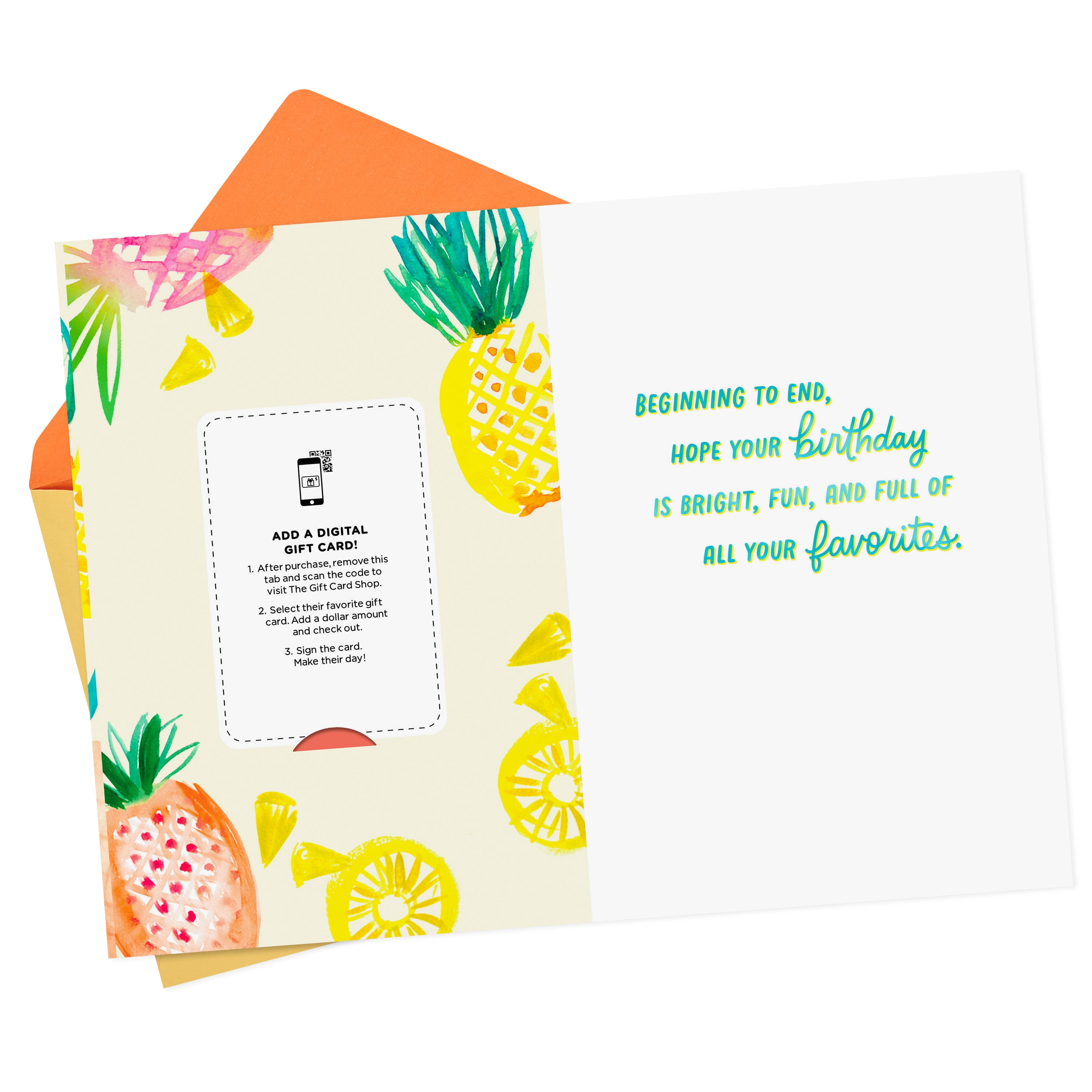 Hallmark Gift Card Greeting Birthday Card for Her (Have The Best Day)