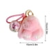 thumbnail image 2 of Model Handmades Soft Bunny PomPom Charmss Bunny Car Key Chain Pendant Everlasting Flower, 2 of 5