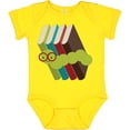 thumbnail image 3 of Inktastic Bookworm Books Reading Boys or Girls Baby Bodysuit, 3 of 5