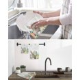 thumbnail image 5 of Easter Bunnies Kitchen Dish Towels for Drying Dishes Set of 3, Spring Eucalyptus Daisy Easter Eggs Waffle Weave Microfiber Hand Tea Bathroom Towels Quick Dry & Absorbent Towel 12x12, 5 of 7