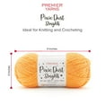 thumbnail image 2 of Premier Pixie Dust Brights Yarn-Tangerine, 2 of 7