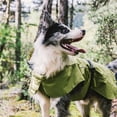 thumbnail image 2 of Pefilos Pet Dog Coats for Small Dogs Girl Cozy Waterproof Windproof Reversible Dog Jacket for Large Dogs Winter, Adjustable Drawstring Warm Dog Coats for Medium Dogs Sport Vest Green L, 2 of 10