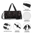thumbnail image 6 of ZICANCN Snow Snowflake Unisex Travel Duffle Bag - Sports Tote Gym Bag Airplane Weekenders Bags for Women Men, 6 of 8