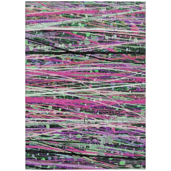 Dalyn Rugs Machine Washable Indoor/Outdoor Chantille ACN2125 Pink 2'6" x 3'10" Rug