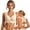 Beige AA, variant on Seamless Breathable Shaping Corrective Support Bra, Posture Corrector with Front Closure, Full Coverage Seamless Push-Up Back Support