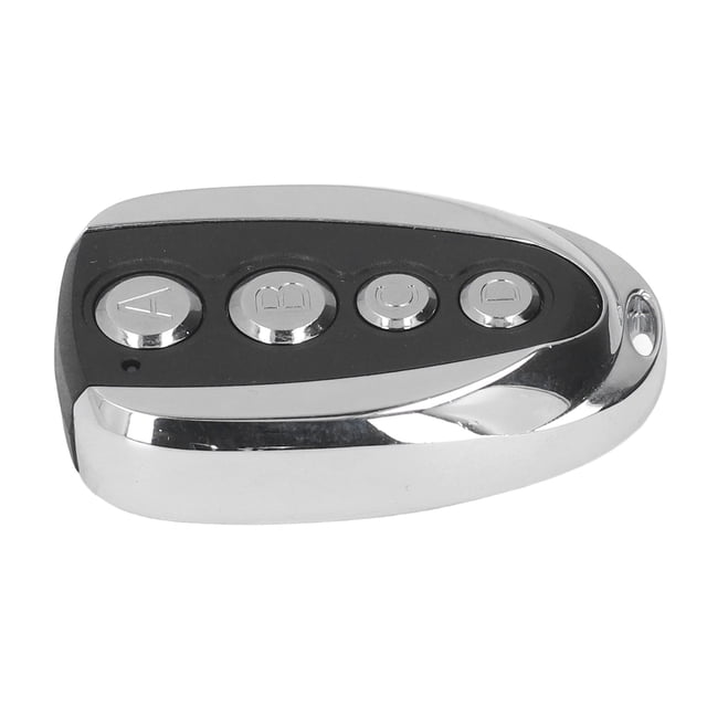 Abridor de Control Remoto de la Puerta de Garaje CLAVE 433MHz 4 BOTONES ANTI ROBO CON CADENA DE LLAVES PARA PUERTAS DE CORTINA DE SEGURIDAD