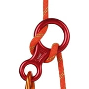AOKWIT Rescue Figure 8 Descender Climbing Gear Downhill Equipment 35KN/3500kg 7075 Aluminum Alloy Rigging Plate for Climbing Belaying and Rappeling Device
