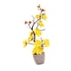 thumbnail image 1 of Flores de ciruelo artificiales, flores artificiales, decorativas, decoración del hogar, manualidades Amarillo, 1 of 9