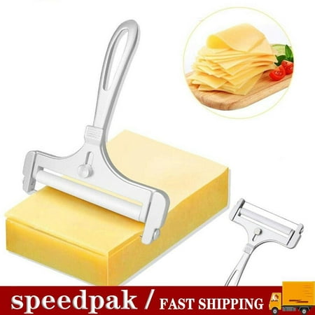 

Cheese Slicer Adjustable Thickness Cheese Butter Cutter With Wire W7S5