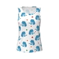 thumbnail image 3 of Picia Cartoon Poodle Dog Pattern Women's Workout Tank Top,Breathable Activewear,Slim Fit Athletic Top,Versatile Workout Moisture-wicking top-XX-Large, 3 of 9