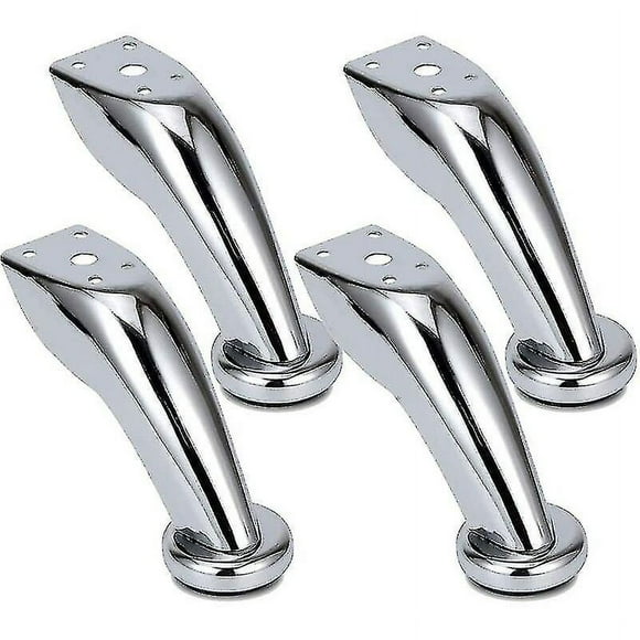 Thick Stainless Steel Sofa Legs, Furniture Legs, Chrome Legs, Furniture Cabinet Bed Sofa Legs, For Sofas, Chairs, Stools, Cabinets 4 Pieces Botao