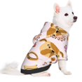 thumbnail image 2 of Fotbe Cute Dog Sudadera con Estampado para Perros Pequeños – Suéter con Capucha para Mascotas, Tela Suave de Forro Polar con Bolsillo-Small, 2 of 7