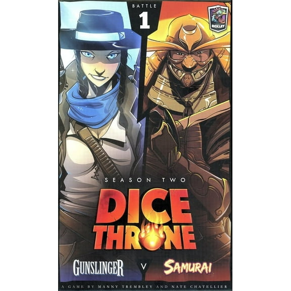 Dice Throne Season Two - Box 1 Gunslinger Vs Samurai