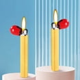 thumbnail image 3 of Rewenti Grinding Wheel Matchstick Inflatable Open Flame Lighter, Metal Personality Unique Compact Portable Retro Design, 3 of 5