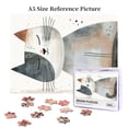 thumbnail image 6 of 500 pcs Modern Art Sleeping Cat Puzzles For Adults 500 Pieces,Challenging Brain Exercise,Vibrant Design,Enchanting Sleeping Cat Wooden Puzzle,Great For Relaxation And Display For Cat Enthusiast, 6 of 6