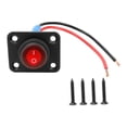 thumbnail image 3 of davian Rocker Switch Panel Mount on Off Toggle Pre Wired Replacement Screw Mounting Waterproof Aluminum PP Build Suitable for Automotive Marine Boats RVs Tra 1 Gang, 3 of 8