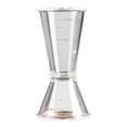 thumbnail image 1 of Double Clear Jigger Ounce Cup Plastic Resin Milk Tea Coffee Mixing Oz Scale Measuring Cup Home Bar Applies, 1 of 9