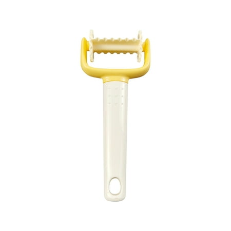 

VALSEEL Kitchen Gadgets Rolling Sugar Dough Roller Knife Plastic Cutting Circular Cake DIY Baking Tool