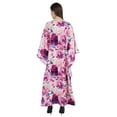 thumbnail image 4 of Moomaya Long Kaftan Maxi Dress For Womens Kimono Sleeves Beachwear Cover Up Plus Size Dresses, 4 of 6