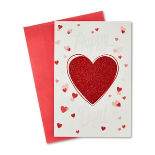 Beistle Valentine's Day Glittered Heart Cutouts