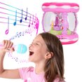 thumbnail image 4 of Batería Musical recargable para niños, juguete musical con luces coloridas para bebés y niños pequeños, 4 of 8