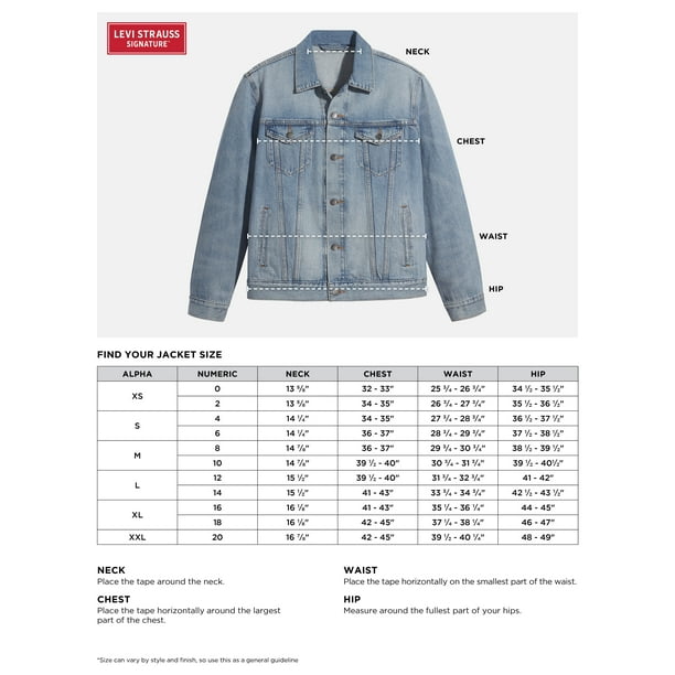 Levi Strauss Signature Women's Relaxed Trucker Jacket, Sizes XS-XL