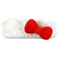 thumbnail image 1 of The Creme Shop, Hello Kitty Plush Spa Headband With Signature Bow, 1 Piece, 1 of 3