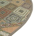 thumbnail image 6 of Unique Loom Baja Outdoor Collection Area Rug - Socarro (3' 3" Round Multi/Gray), 6 of 7