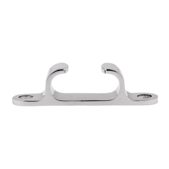 Sail Mooring Cleats And Bow Wedges 316 Stainless Steel Marine Boat Hardware , S 100mm