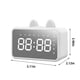 thumbnail image 2 of Altavoz portátil PAVEOS con reloj digital, altavoz Bluetooth con carga Bluetooth V5.0 y cable auxiliar, altavoz Bluetooth apto para niños, color blanco, 2 of 5