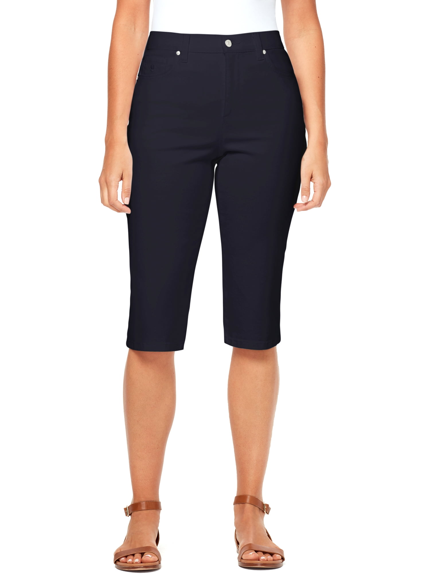 gloria vanderbilt utility shorts