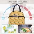 thumbnail image 4 of Uemuo Flowe Chicken Printed Lunch Bag Lunch Box Reusable Insulated Lunch Tote Bag, Leakproof Thermal Cooler Sack Food Handbags Case High Capacity, 4 of 5