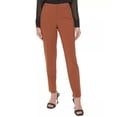 thumbnail image 2 of Calvin Klein Womens Lux Highline Pants Tortoise 16, 2 of 5