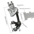thumbnail image 2 of 20.5" 520mm 27mm Front Forks Shock Suspension + Triple Tree Clamps for Disc Brake CRF XR CRF50 XR50 70cc 90cc 110cc 125c Mini Pit Dirt Bike Apollo SSR Taotao Motorcycle, 2 of 6