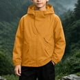 thumbnail image 4 of Fesfesfes Kids Waterproof Rain Jacket Hooded Full Zip Lightweight Outdoor Coat for Boys and Girls Ages 2-12 Years, 4 of 9