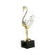 thumbnail image 2 of Figura de cisne coleccionable, estatua decorativa para sala de estar, oficina y estantería. Estilo D, 2 of 9