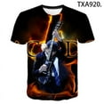 thumbnail image 1 of T-Shirt Membre du Groupe AC/DC Highway To Hell Horns-Week, 1 of 4
