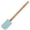 Light Blue, variant on Mini Silicone Spatula, Heat Resistant Baking Tool with Bamboo Handle, Non-Stick Kitchen Scraper for Cooking, Mixing, Spreading Jam & Baking, Pink, 29×5 cm