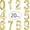 Gold, variant on 20 Pieces House Numbers Mailbox Numbers 0-9, 3D Door Address Numbers Self Adhesive Mailbox Numbers Sticker or House, Apartment, Office, Hotel Room, Mailbox Signs (Bronze, 2.76 Inch)