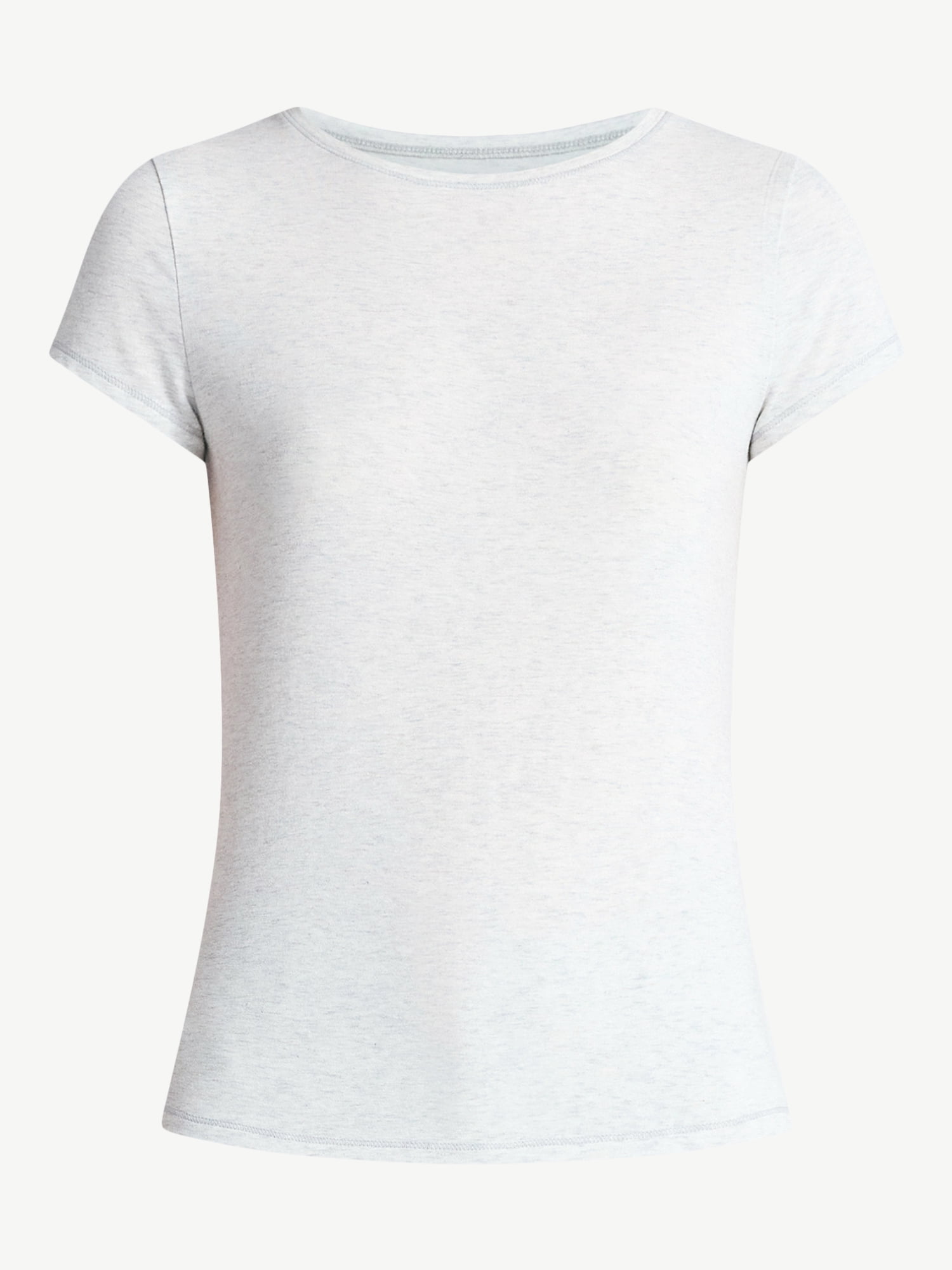 No Boundaries Crew Neck Tee with Short Sleeves, 1 or 3-Pack