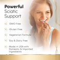 thumbnail image 6 of Premium Sciatic Nerve Support Formula – Sciatic Nerve Relief with Benfotaimine, Alpha Lipoic Acid (ALA) & Meriva Turmeric Curcumin – Supports Sciatic Nerve Health, Joint Comfort & Muscles–60 Capsules, 6 of 7