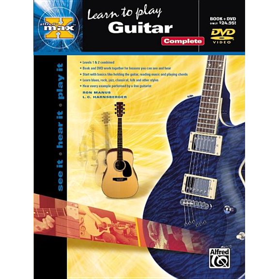 Alfred's Max: Alfred's Max Guitar Complete: See It * Hear It * Play It, Book & DVD (Sleeve) (Paperback)